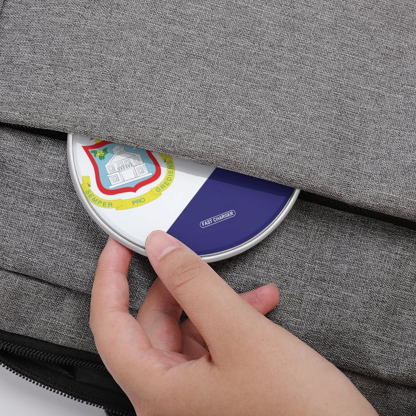 St Maarten Flag Wireless Charging Pad