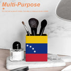 Venezuela Flag Square Pen Holder