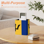 Barbados Flag Square Pen Holder