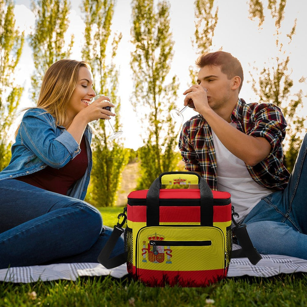 Spain Flag Insulated Cooler Bag