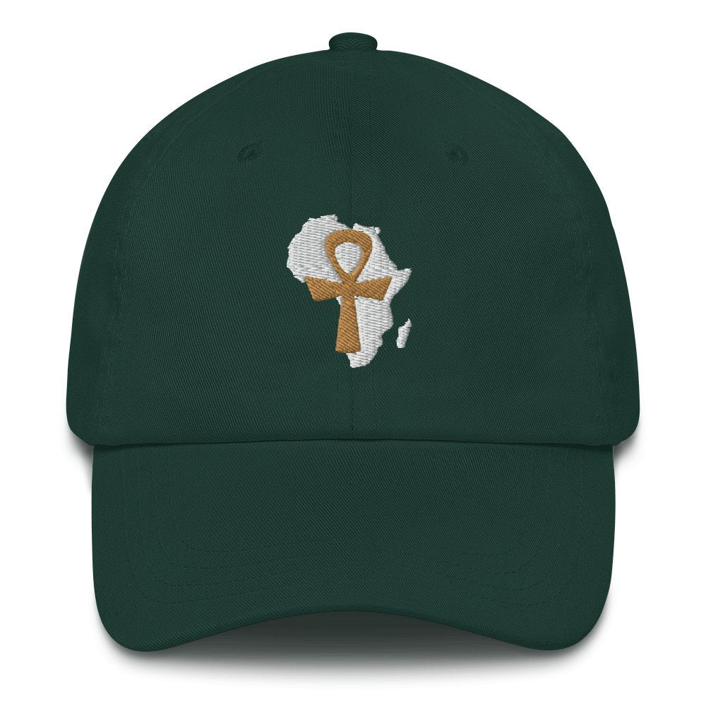 African Ankh Cross Ball Cap - Conscious Apparel Store