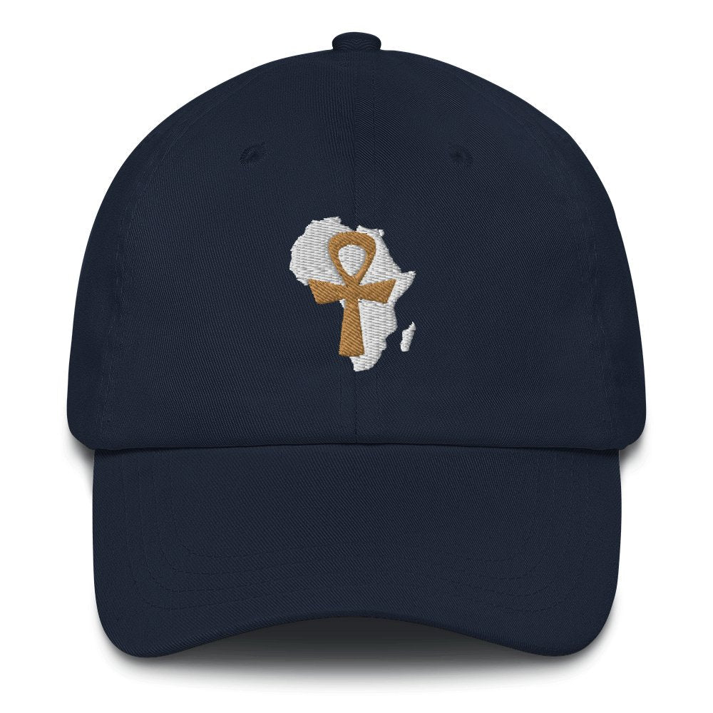 African Ankh Cross Ball Cap - Conscious Apparel Store