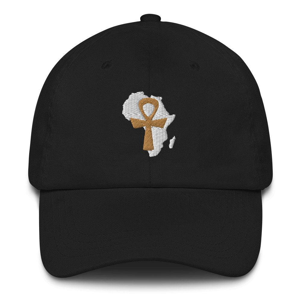 African Ankh Cross Ball Cap - Conscious Apparel Store