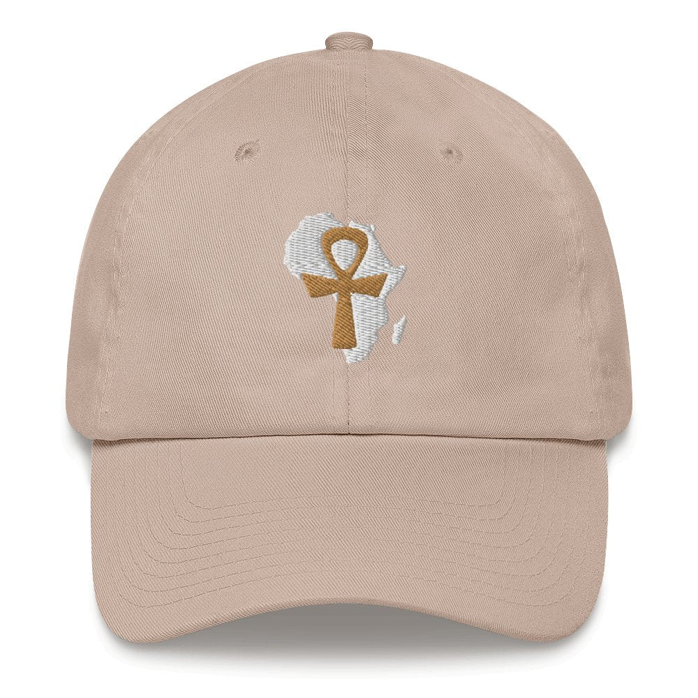 African Ankh Cross Ball Cap - Conscious Apparel Store