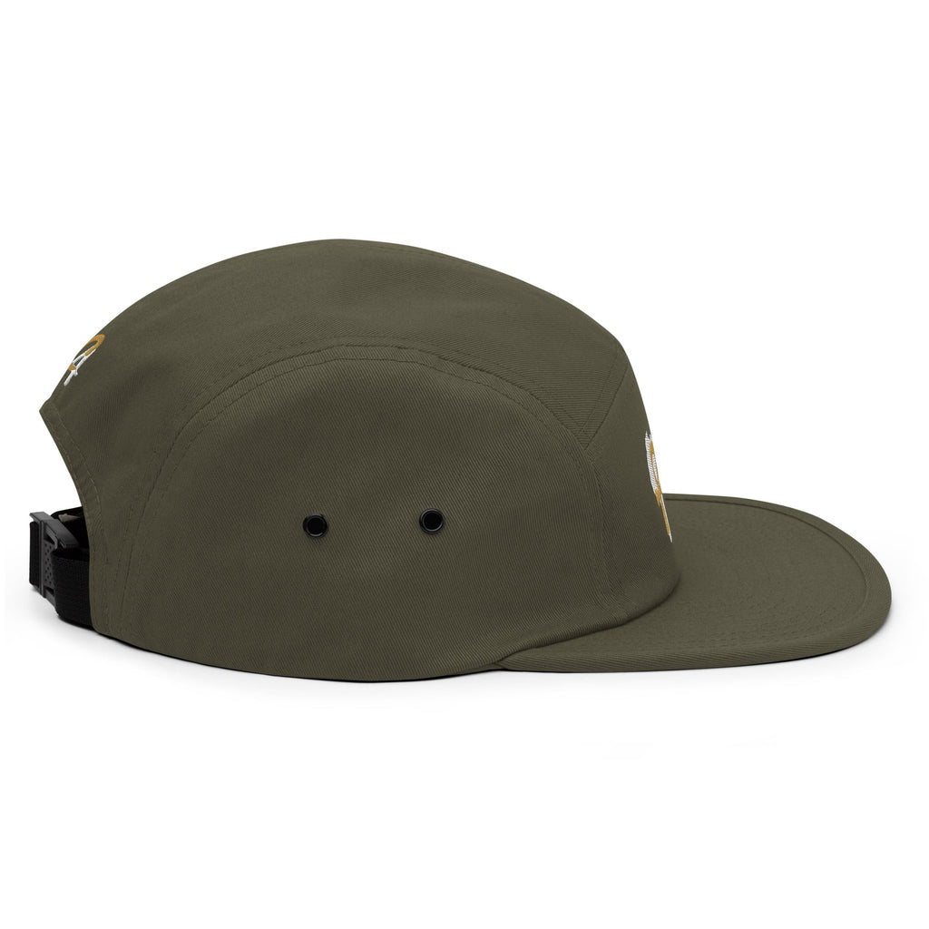 African Ankh Cross Five Panel Cap - Conscious Apparel Store