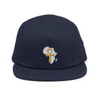 African Ankh Cross Five Panel Cap - Conscious Apparel Store