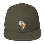 African Ankh Cross Five Panel Cap - Conscious Apparel Store