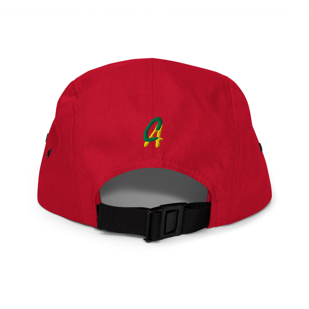 African Ankh Cross Five Panel Cap - Conscious Apparel Store