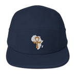 African Ankh Cross Five Panel Cap - Conscious Apparel Store