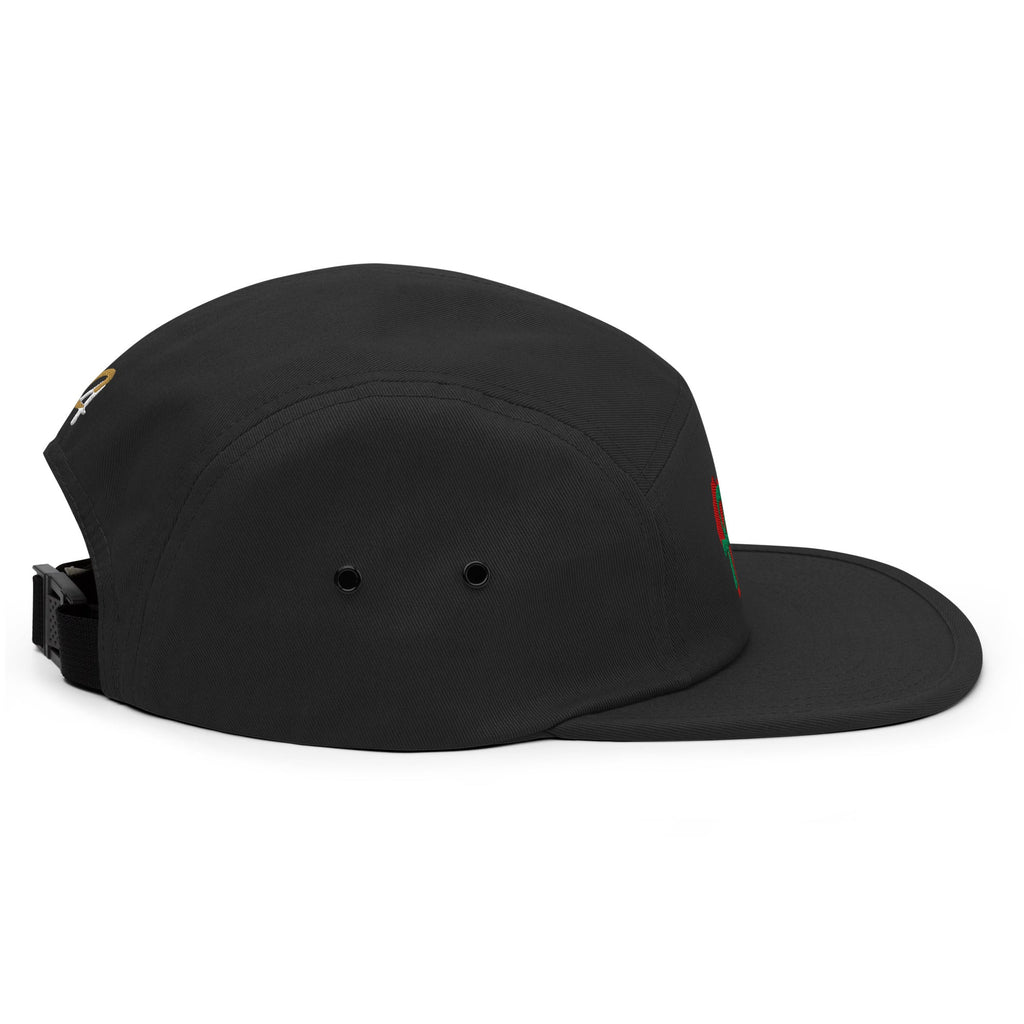 African Ankh Cross Five Panel Cap - Conscious Apparel Store