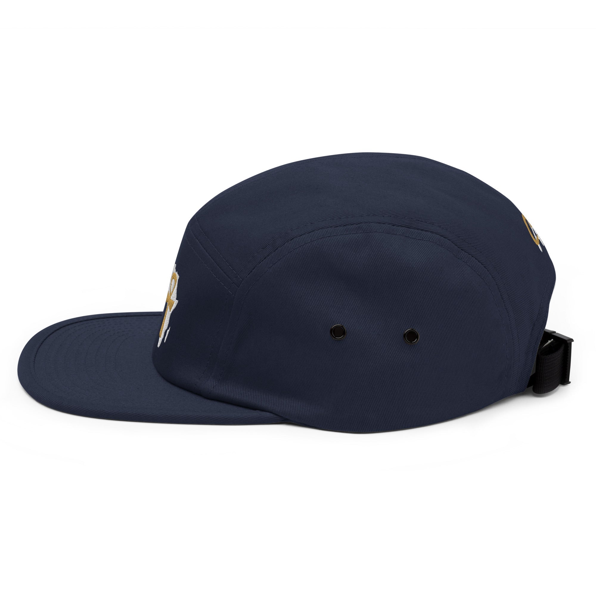 African Ankh Cross Five Panel Cap - Conscious Apparel Store