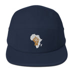 African Fist Five Panel Cap - Conscious Apparel Store
