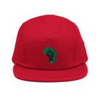 African Fist Five Panel Cap - Conscious Apparel Store