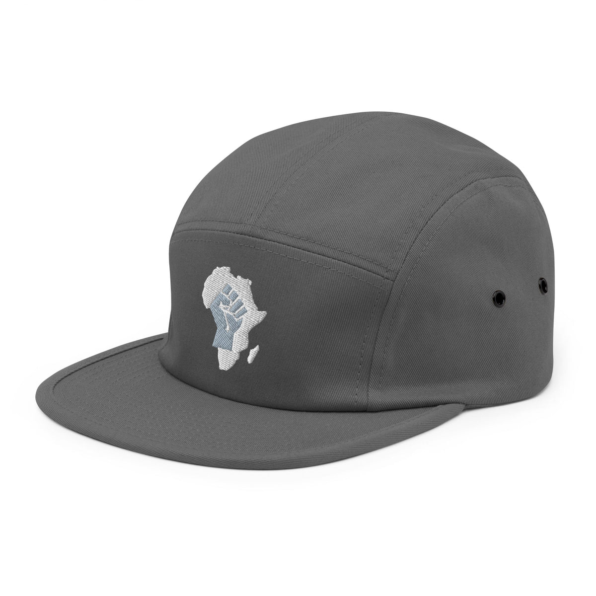 African Fist Five Panel Cap - Conscious Apparel Store
