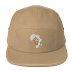 African Fist Five Panel Cap - Conscious Apparel Store