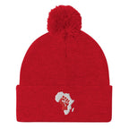 African Fist Pom-Pom Beanie - Conscious Apparel Store