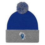 African Fist Pom-Pom Beanie - Conscious Apparel Store