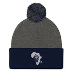 African Fist Pom-Pom Beanie - Conscious Apparel Store