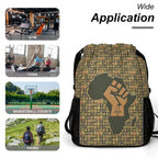 African Pride (Oive) Nubia Sports Drawstring Bag (6 Colors Available) - Conscious Apparel Store