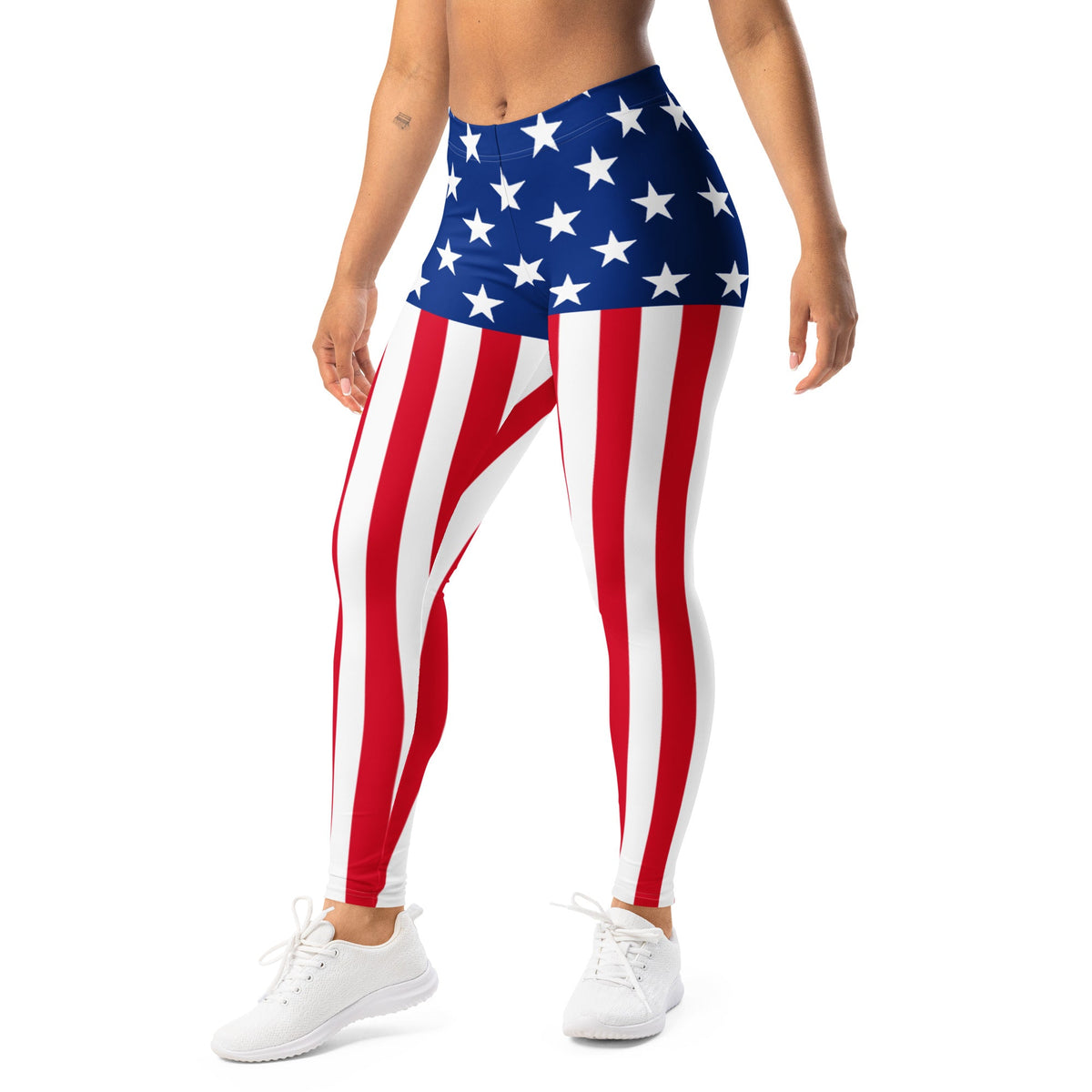 American Flag Women's Leggings - Conscious Apparel Store