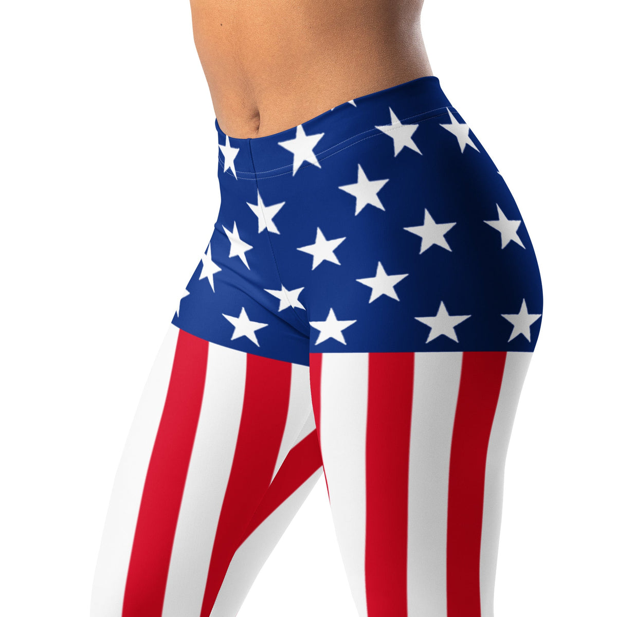 American Flag Women's Leggings - Conscious Apparel Store