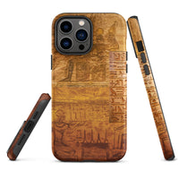 Ancient Egyptian Temple Art Tough Case for iPhone® - Conscious Apparel Store