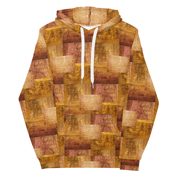 Ancient Egyptian Temple Art Unisex Hoodie - Conscious Apparel Store