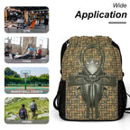 Ancient Nubia (Olive) Sports Drawstring Bag (6 Colors Available) - Conscious Apparel Store