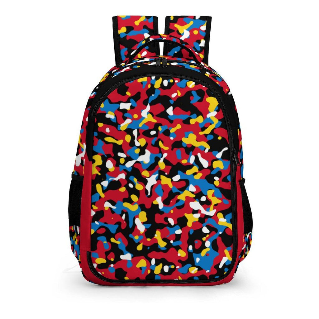 Antigua & Barbuda Flag Camo Casual Backpack - Conscious Apparel Store