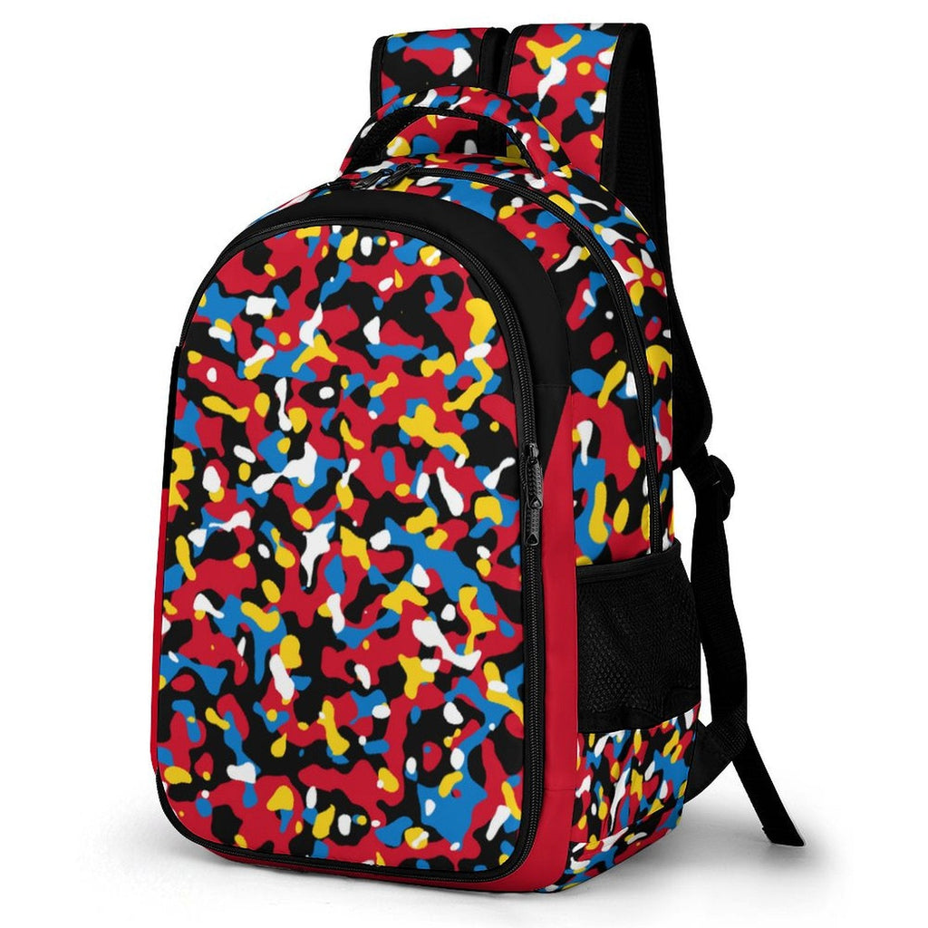 Antigua & Barbuda Flag Camo Casual Backpack - Conscious Apparel Store