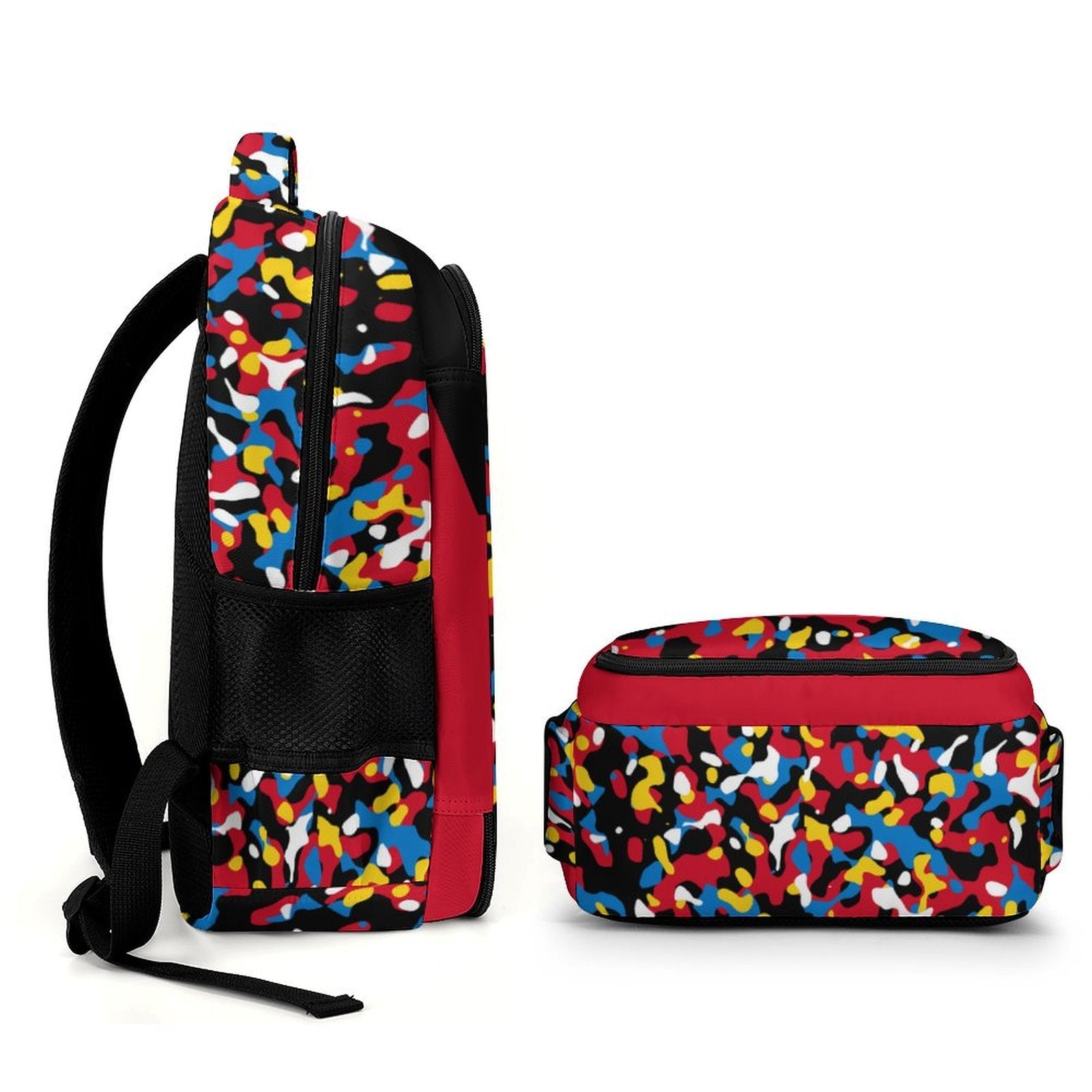Antigua & Barbuda Flag Camo Casual Backpack - Conscious Apparel Store