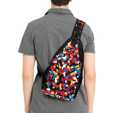 Antigua & Barbuda Flag Camo Casual Chest Bag - Conscious Apparel Store