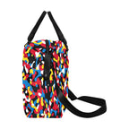 Antigua & Barbuda Flag Camo Large Capacity Duffle Bag - Conscious Apparel Store