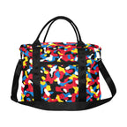 Antigua & Barbuda Flag Camo Large Capacity Duffle Bag - Conscious Apparel Store