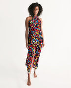 Antigua & Barbuda Flag Camo Swim Cover Up - Conscious Apparel Store