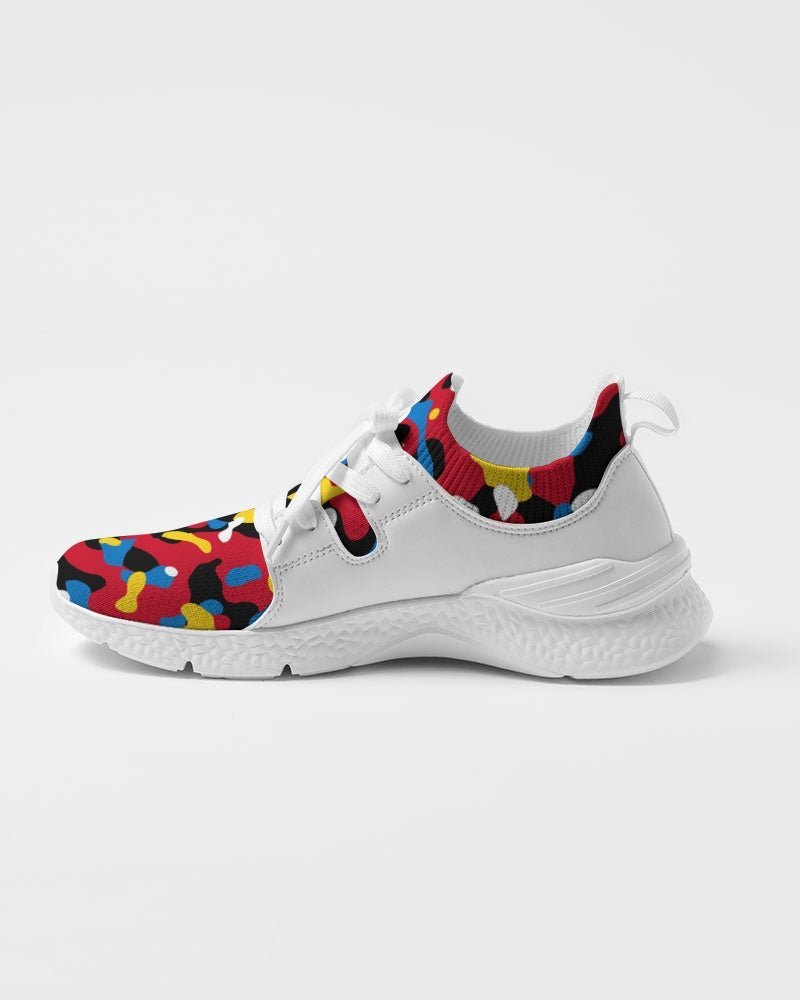 Antigua & Barbuda Flag Camo Women's Two-Tone Sneaker - Conscious Apparel Store