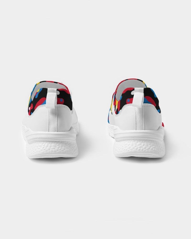 Antigua & Barbuda Flag Camo Women's Two-Tone Sneaker - Conscious Apparel Store