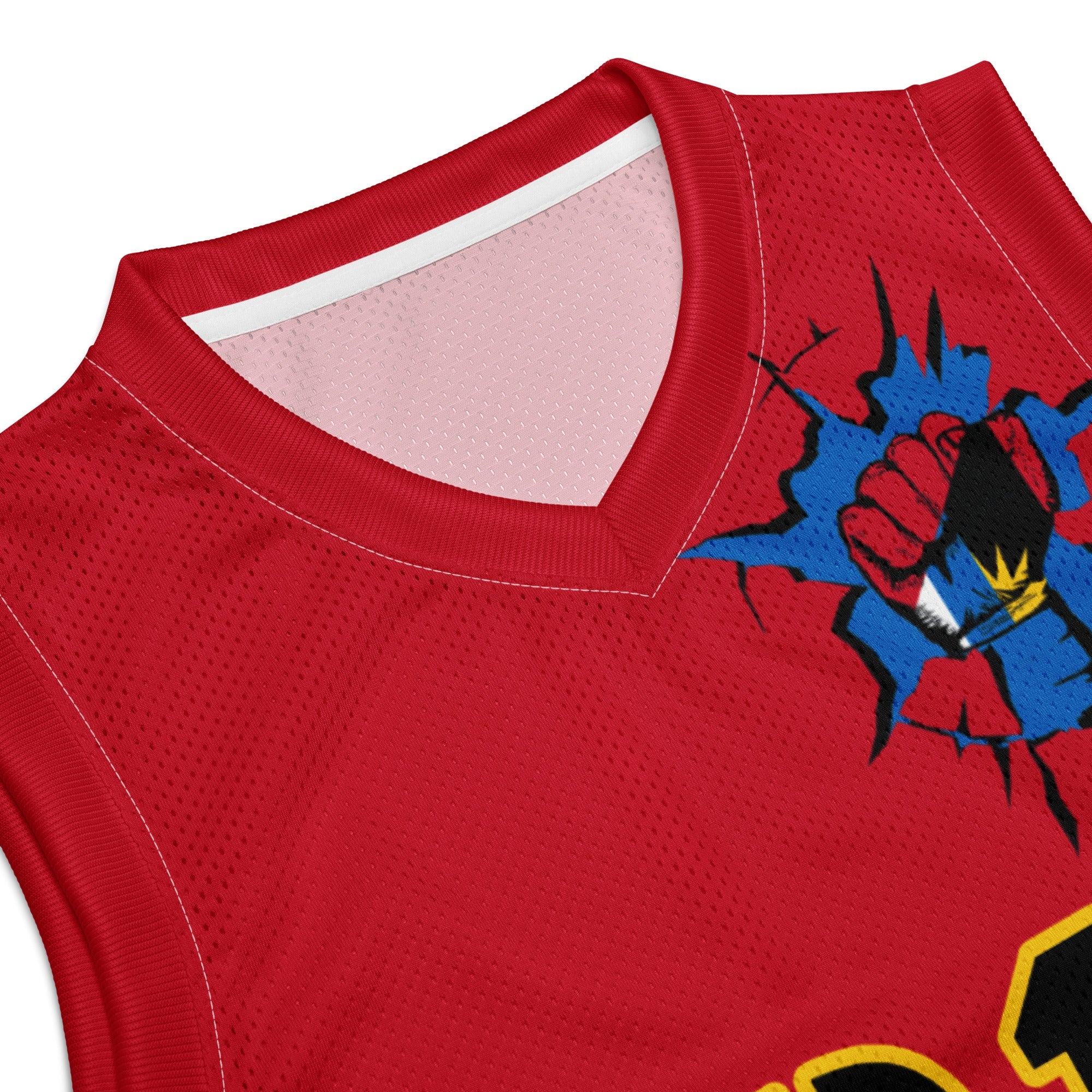 Antigua & Barbuda Flag Premium Sport Jersey Tank Top - Conscious Apparel Store