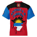 Antigua & Barbuda Flag Sport Jersey - Conscious Apparel Store