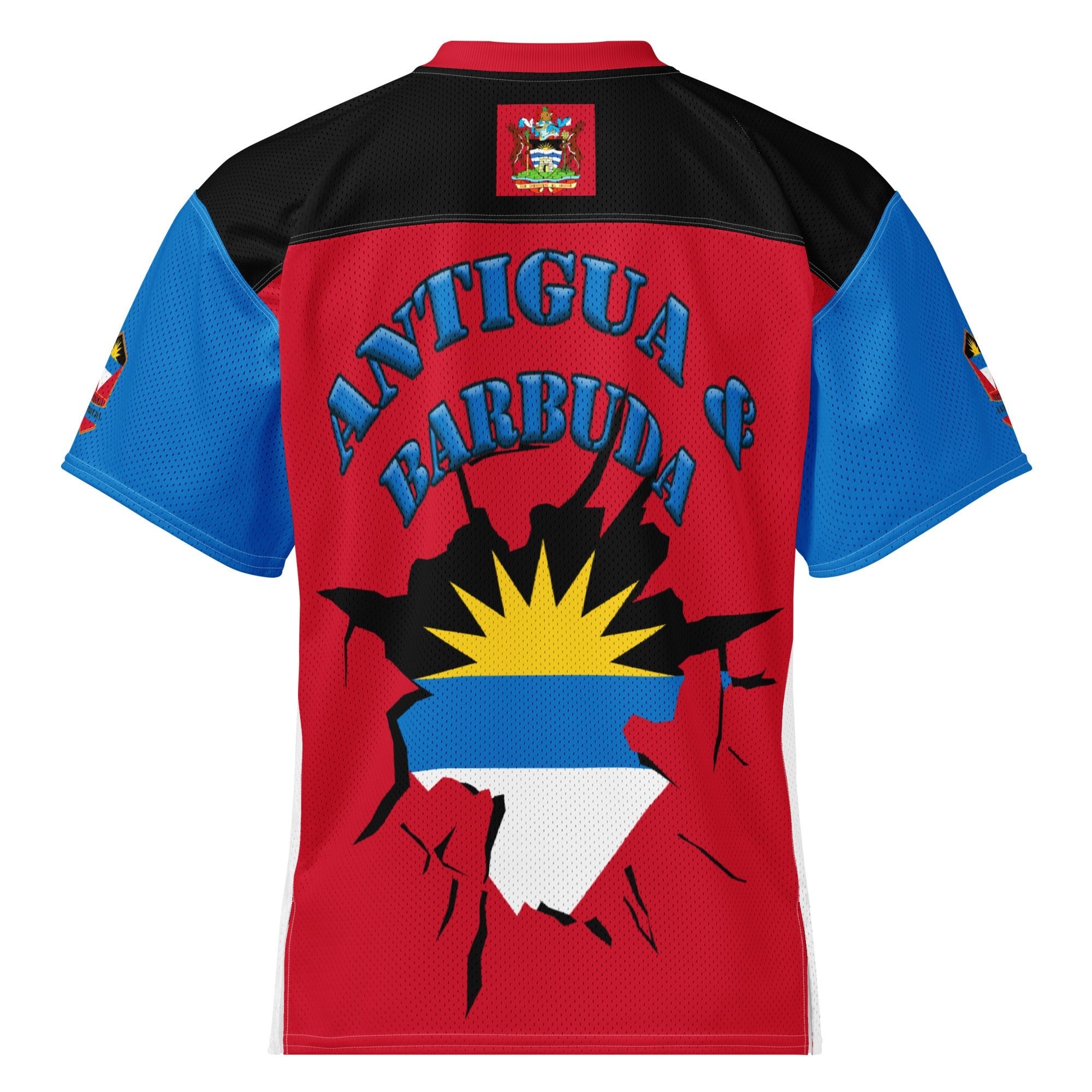 Antigua & Barbuda Flag Sport Jersey - Conscious Apparel Store