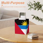 Antigua & Barbuda Flag Square pen holder - Conscious Apparel Store