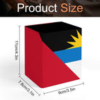 Antigua & Barbuda Flag Square pen holder - Conscious Apparel Store