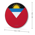 Antigua & Barbuda Flag Wireless Charging Pad - Conscious Apparel Store