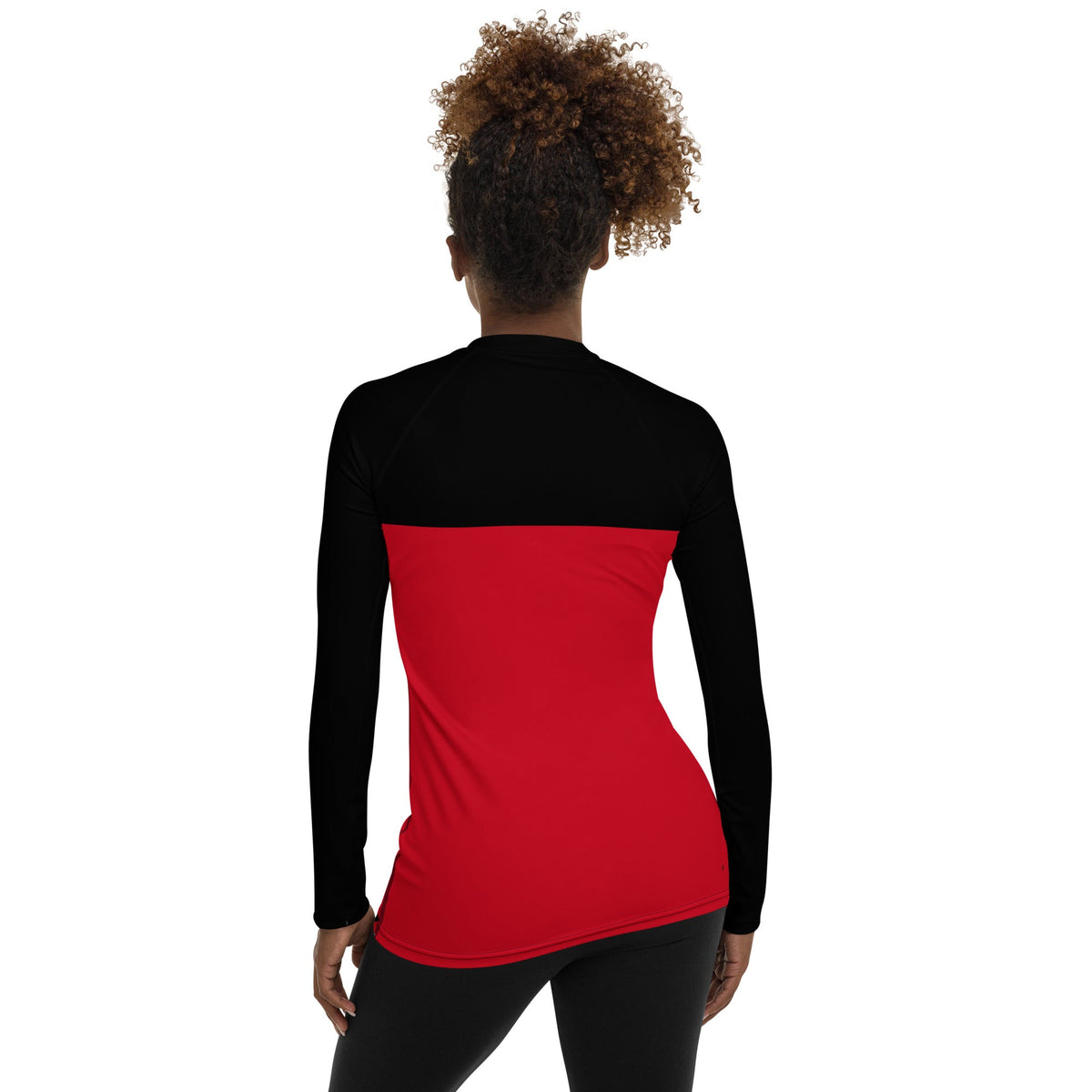 Antigua & Barbuda Flag Women's Rash Guard - Conscious Apparel Store