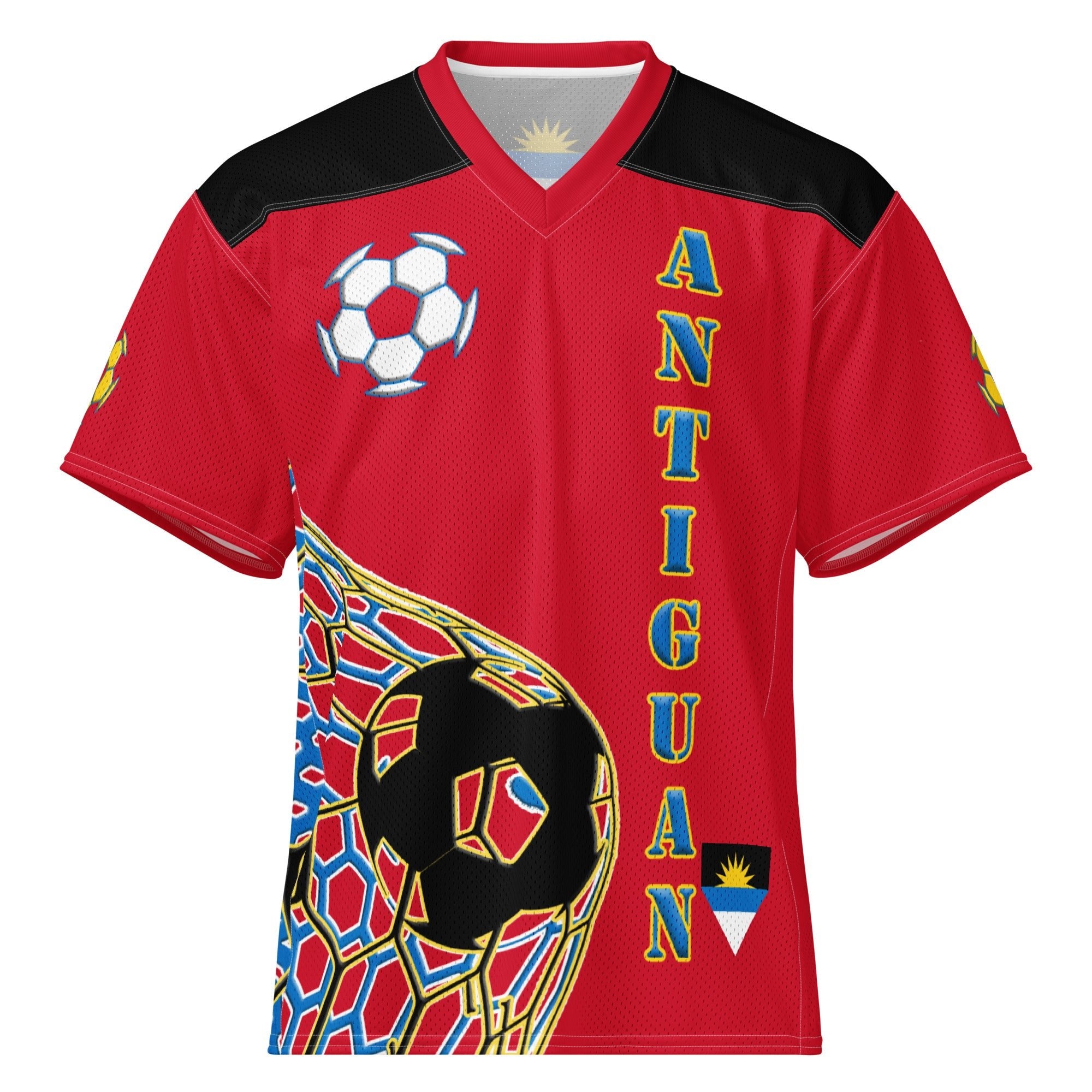 Antigua & Barbuda Football Sport Jersey - Conscious Apparel Store