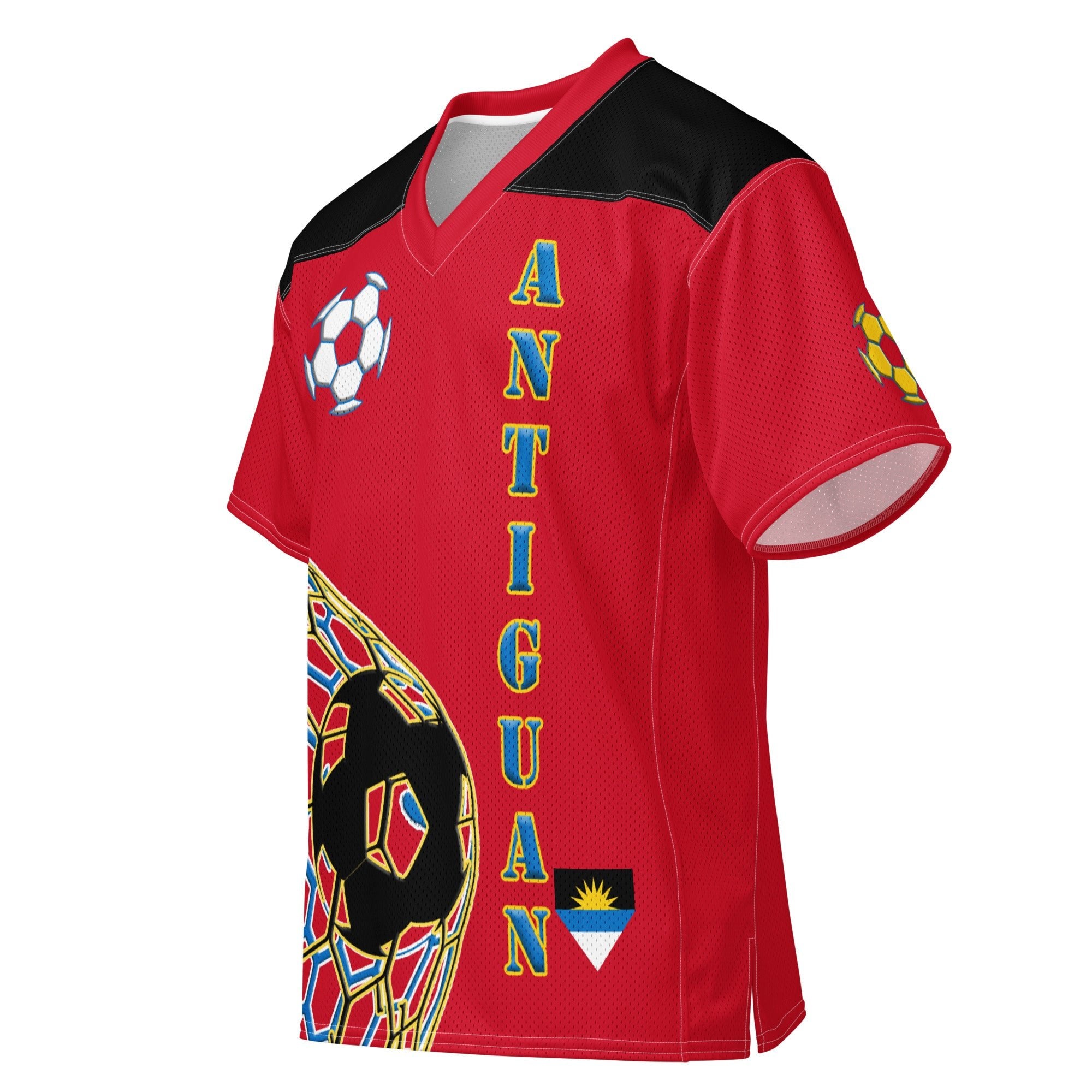 Antigua & Barbuda Football Sport Jersey - Conscious Apparel Store