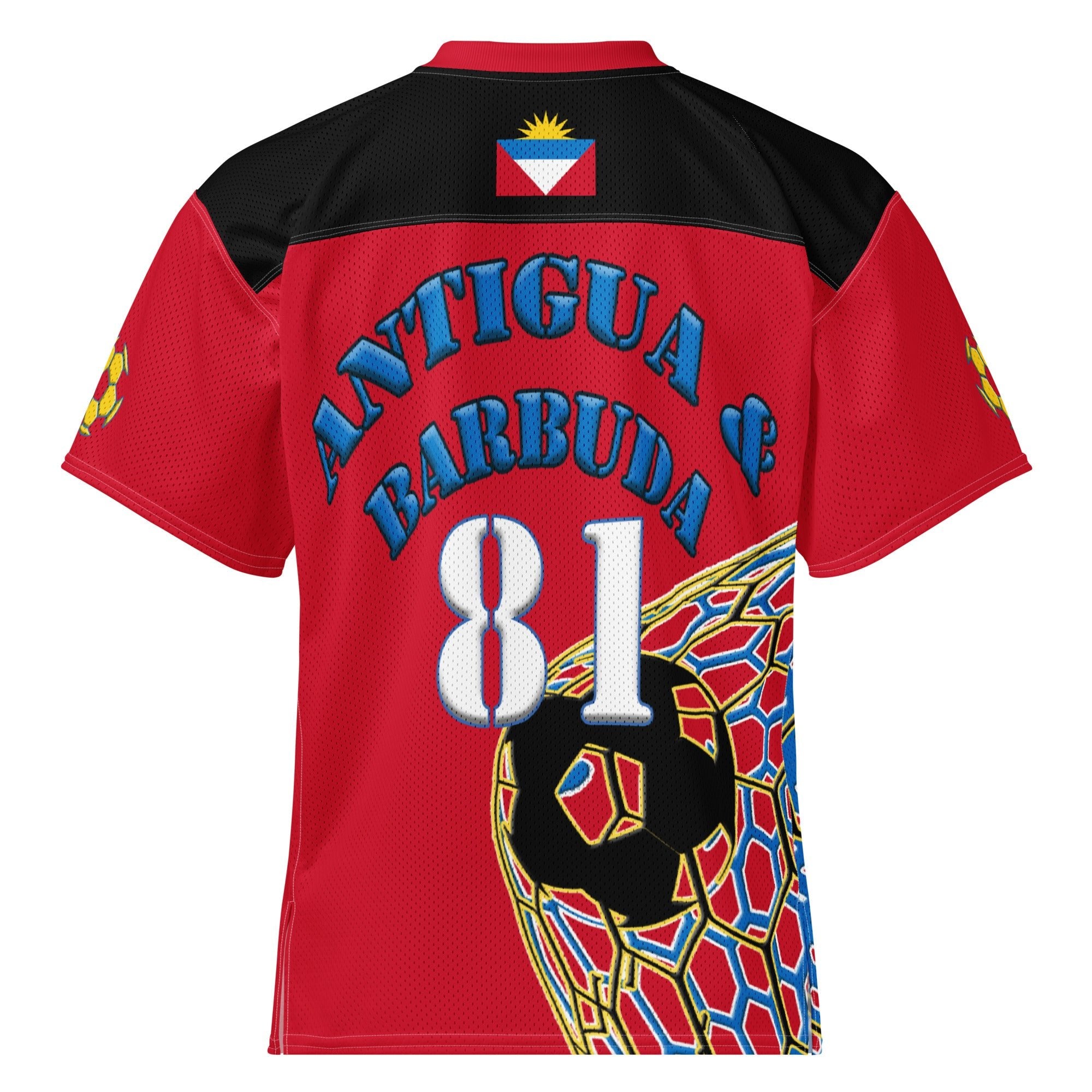 Antigua & Barbuda Football Sport Jersey - Conscious Apparel Store