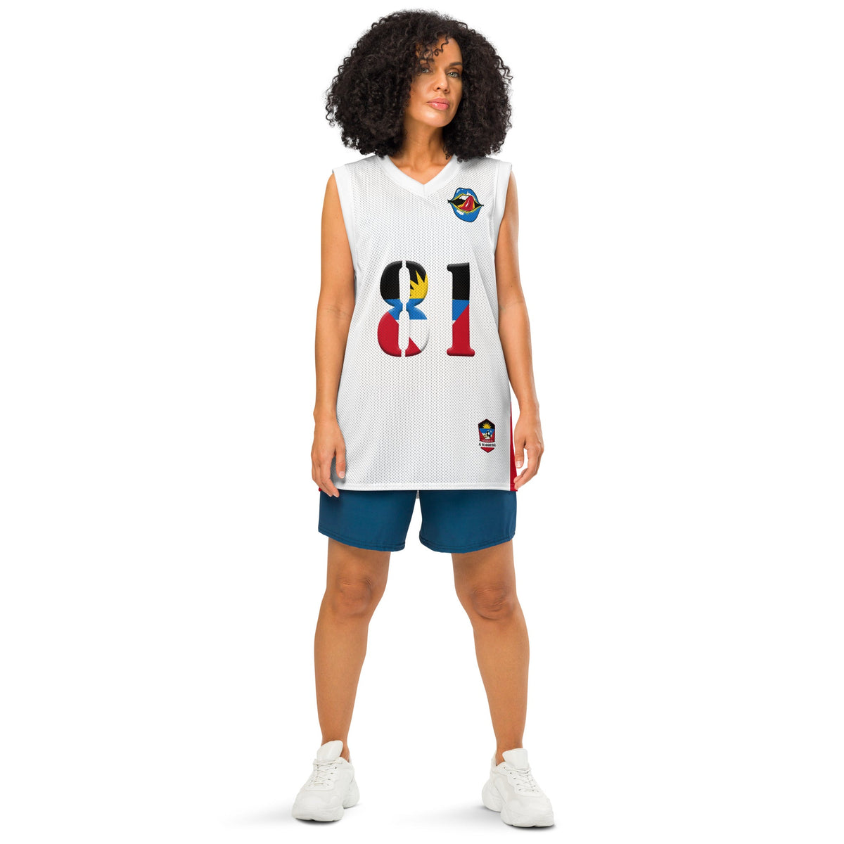 Antigua & Barbuda Women's Premium Tank Top Sport Jersey - Conscious Apparel Store