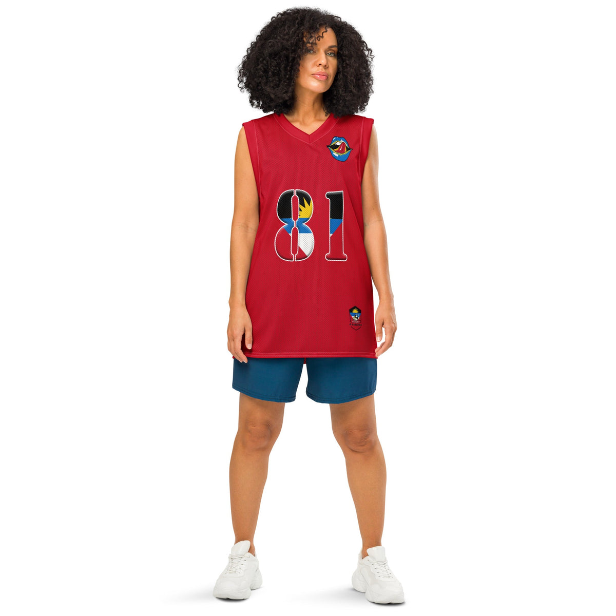 Antigua & Barbuda Women's Premium Tank Top Sport Jersey - Conscious Apparel Store