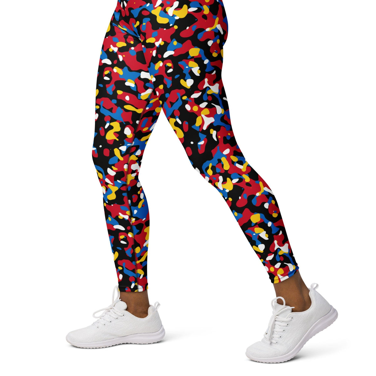 Antigua Flag Camo Yoga Leggings - Conscious Apparel Store